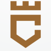 Castle Letter C Logo Design Vector v05