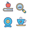 80 Video Blog Development Icons
