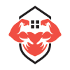 Fitness House Logo Template