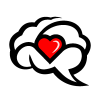 Human Brain Logo Love
