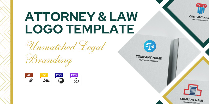 Attorney Law Logo Template Pack