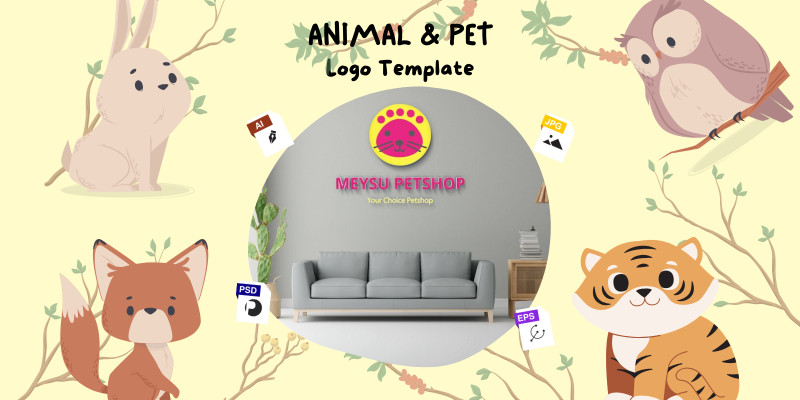 Animal And Pet Logo Template