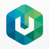 Uni Cube - Letter U Logo