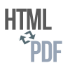 HTML to PDF Converter