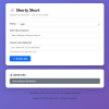 Shorty Short URL Shortener