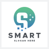 Smart Letter S Logo