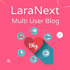 LaraNext Multi User Blog