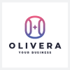 Olivera Abstract O Star Logo