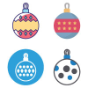 Festive Baubles Icons Pack