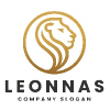 Majestic Lion Head Luxury Logo