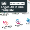 56 Logos All in One Template