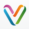Vector Media - Colorful Letter V Logo