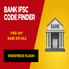 Bank IFSC Code Finder - WordPress Plugin