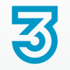 Three Number 3 Logo