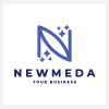 Newmeda Letter N Sparkle Logo