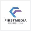 First Media Letter F Logo