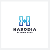 Hasodia Letter H Logo
