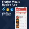 Complete Flutter Meals Recipe App with Clean UI
