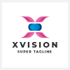 XVision Abstract X Logo