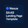 Nexus - SaaS Landing Page Template
