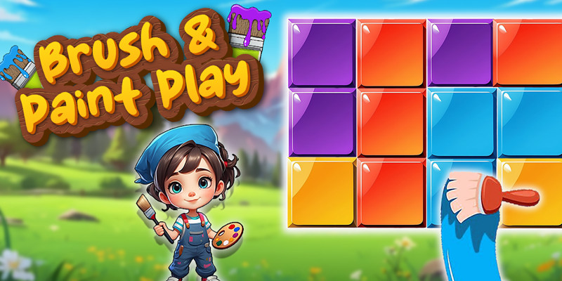 Brush And Paint Play - HTML5 Construct3 Game