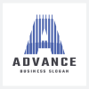 Advance Letter A Pro Logo