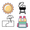 Summer And Holidays Icon Pack