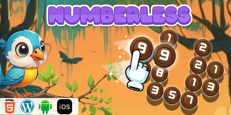 Numberless - HTML5 Construct 3 Game