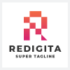Redigita Letter R Logo