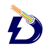 Electric Wire Logo Cable Wire Power Logo