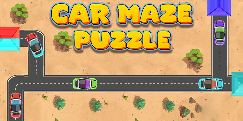 Car Maze Puzzle - HTML5 Construct3 Game