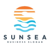 Sun and Sea Letter S Logo