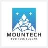 Mountain Tech Letter M Logo