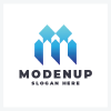 Modern Letter M Pro Logo