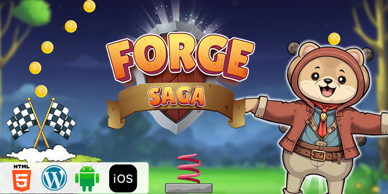 Forge Saga - HTML5 Construct 3 Game
