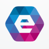 Letter E Hexagon Geomeric Logo Design Vector v15