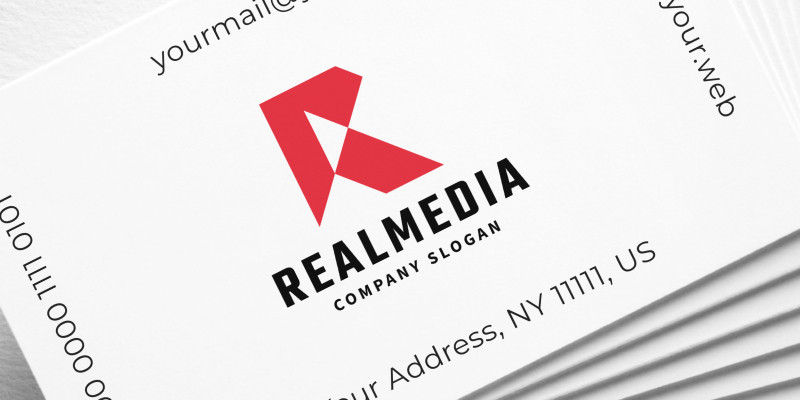 Real Media Letter R Logo