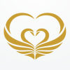 Swans Heart Logo Template