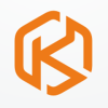 Letter  K  Hexagon Logo