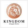 Dominant Lion Kingdom Logo