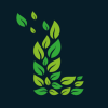 Leaves Leaf Letter L Logo Design Vector