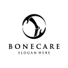 Bone Care Hand Circle Logo