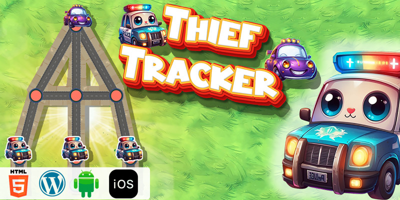 Thief Tracker - HTML5 Construct 3 Game