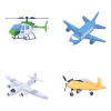 Fly Jets 3D Icons Pack
