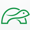 Turtle Logo Design Vector Illustration