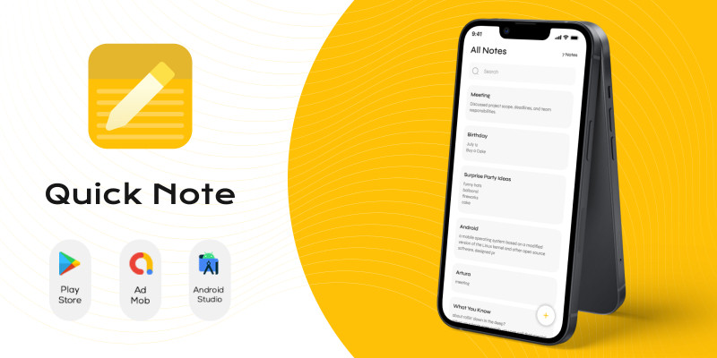 Quick Notes - Simple Notes Android App