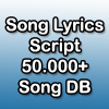 Song Lyrics Script with Song Database