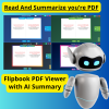 Flipbook PDF Viewer with AI Summary