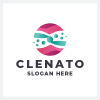 Abstract Clean Circle Logo