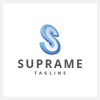 SUPRAME 3D Abstract S Letter Logo